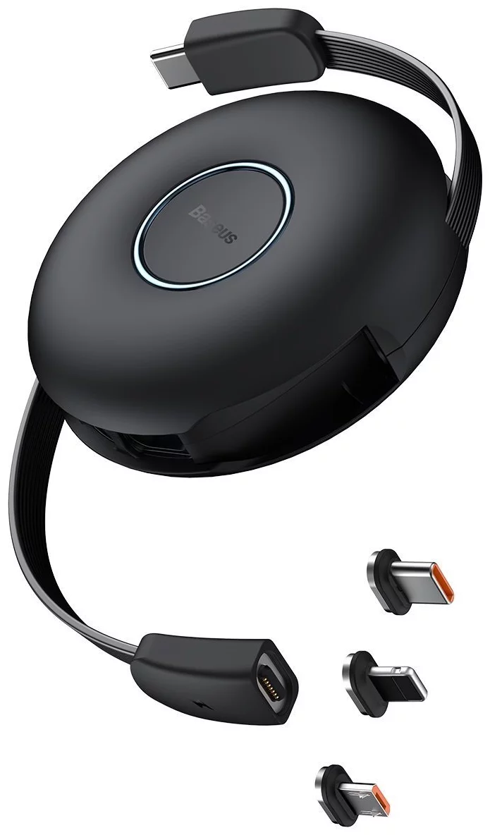 کابل شارژ سریع مگنتی سه سر بیسوس Baseus Magnetic USB 20W Cable 1m CAMLC-01