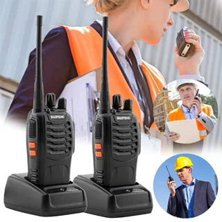 بیسیم واکی تاکی باوفنگ اصلی مدل BF-888S بسته 2 عددی همراه با هندزفری